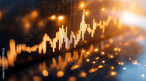 Global map covered with bond market trends and financial charts, highlighting worldwide investments global finance, bonds, market trends