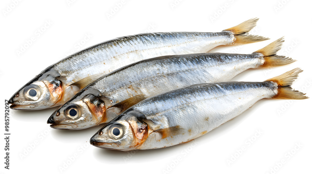 Herring fish isolated on white background
Herring fish isolated on white background