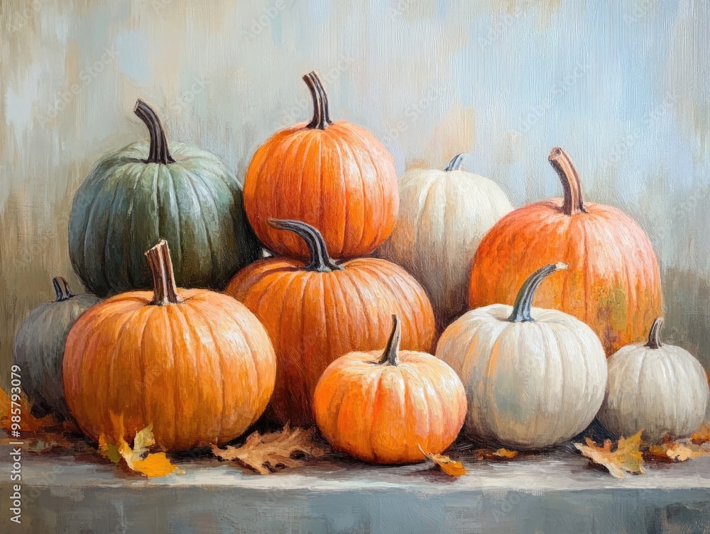 Pumpkin Collection in Natural Light Pumpkin Collection in Natural Light