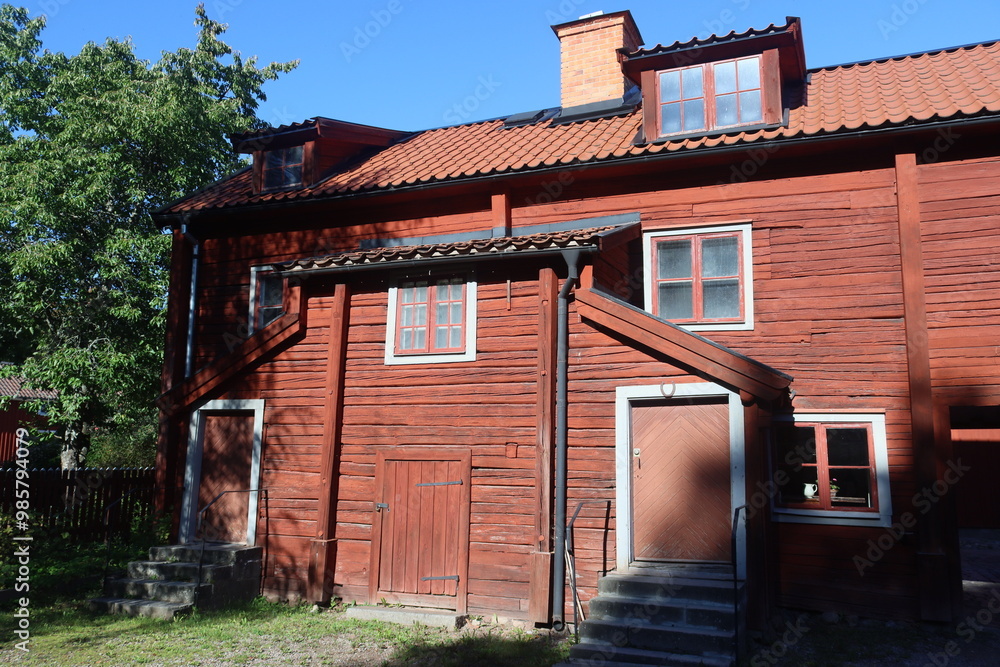 Sweden. Open-air museum Sweden. Open-air museum