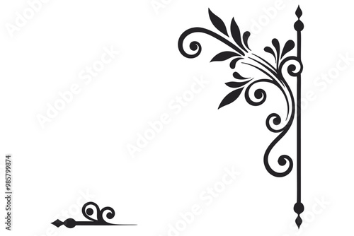       Ornamental page decoration vector illustration.
