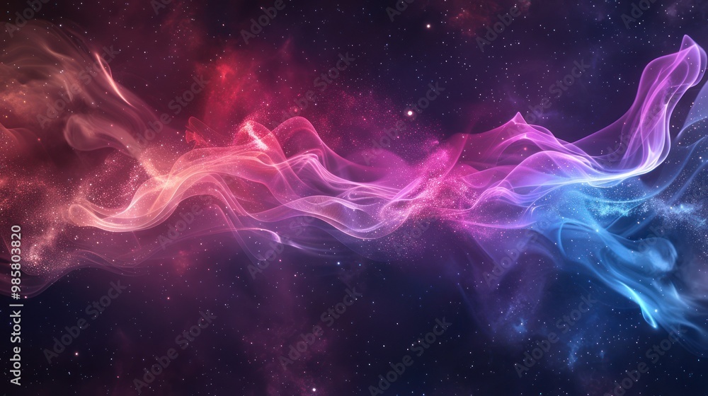 Abstract Cosmic Nebula Abstract Cosmic Nebula