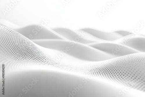 white technological blurred background