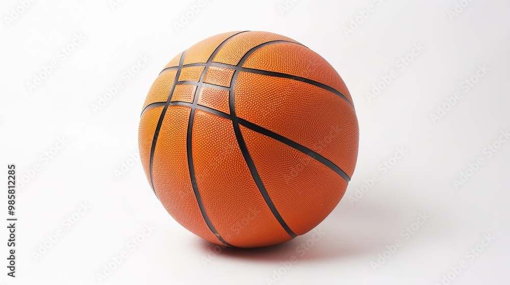 A single sports item is placed on a clean and pure white background. The sports item has a distinct design with its unique shape and color. It might be a ball, a racket, or some other equipment. There A single sports item is placed on a clean and pure white background. The sports item has a distinct design with its unique shape and color. It might be a ball, a racket, or some other equipment. There