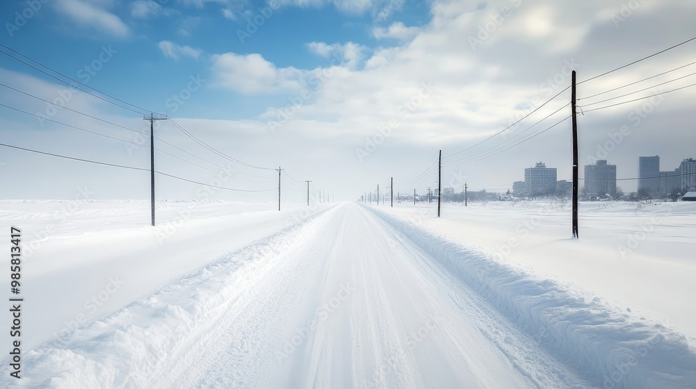 Blizzard, severe weather occurrence, snow-covered spectacle. Blizzard, severe weather occurrence, snow-covered spectacle.