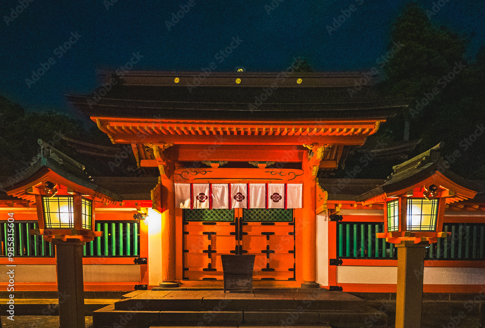 綺麗な夜景-高良山(日本) 綺麗な夜景-高良山(日本)