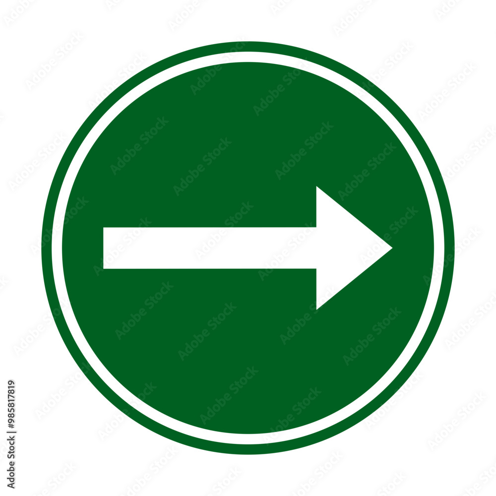 Green Icon for Roads and Directions | Drive Right Direction Arrow Sign | Right Turning Traffic Arrow Sign Isolated SVG Green Icon for Roads and Directions | Drive Right Direction Arrow Sign | Right Turning Traffic Arrow Sign Isolated SVG