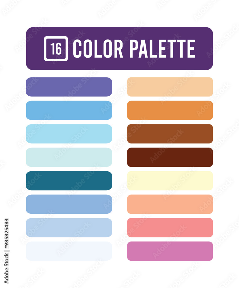 modern color palette modern color palette
