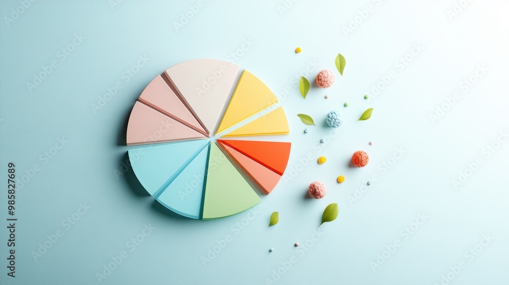 A pie chart with labels and annotations, providing context and explanations for data proportions. A pie chart with labels and annotations, providing context and explanations for data proportions.