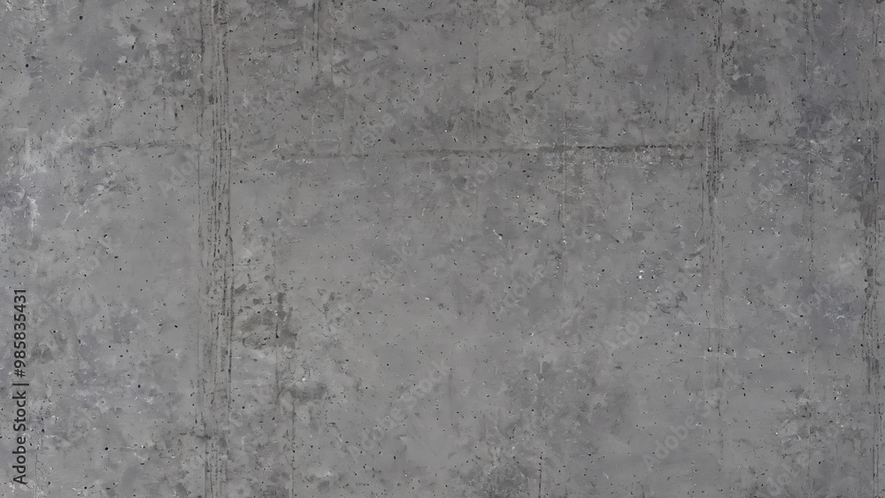 Obraz premium gray concrete wall with a rough texture