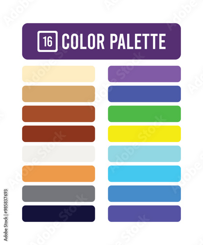 modern color palette