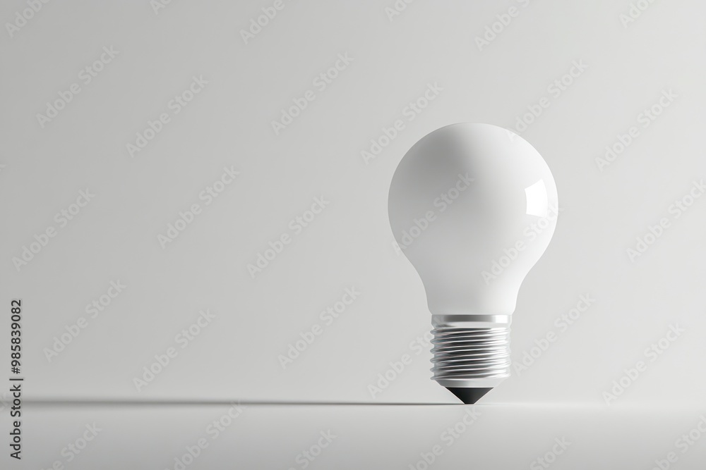 Business innovation on solid white background, single object Business innovation on solid white background, single object