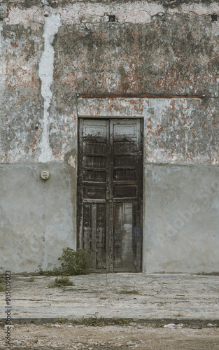 door of an old house
