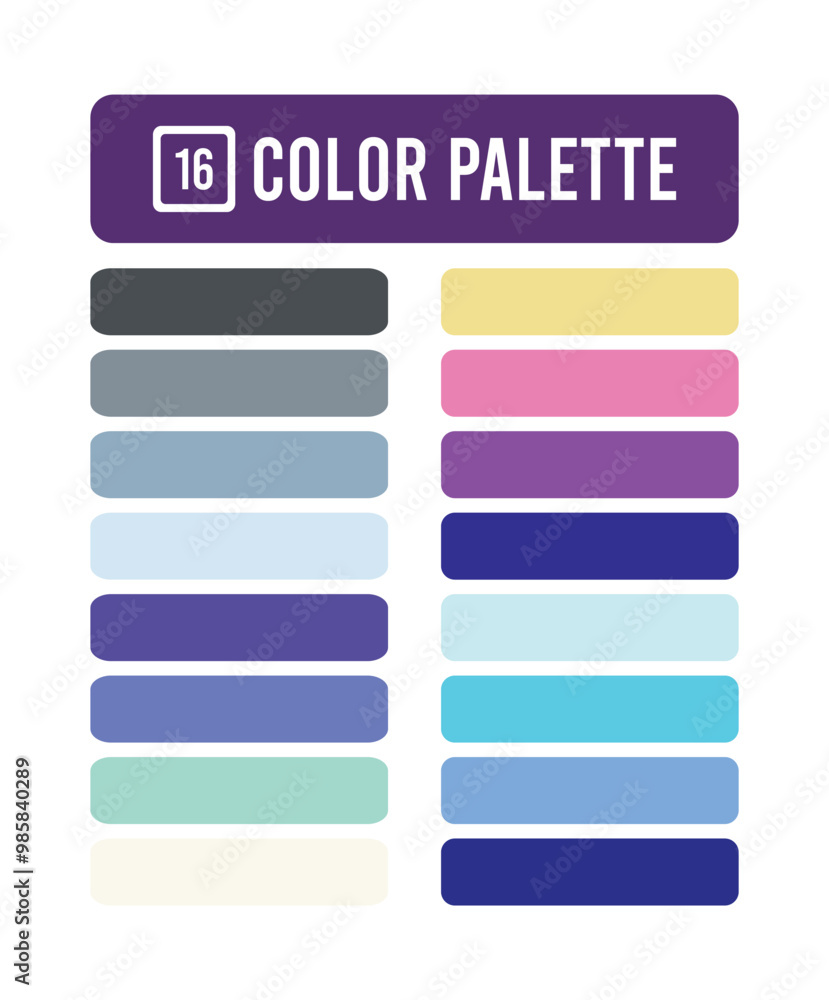 modern color palette modern color palette