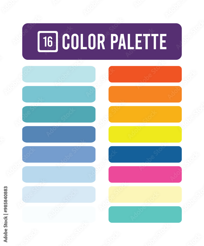 modern color palette modern color palette