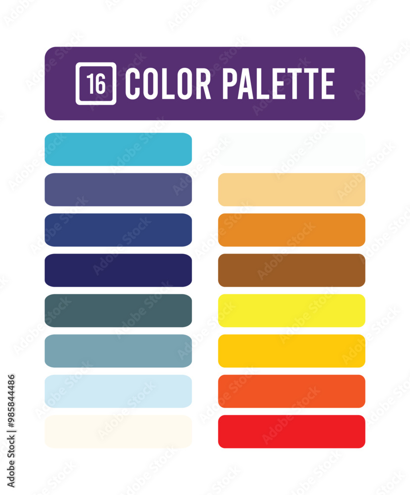 modern color palette modern color palette