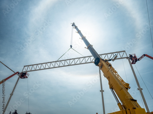 steel structure construction