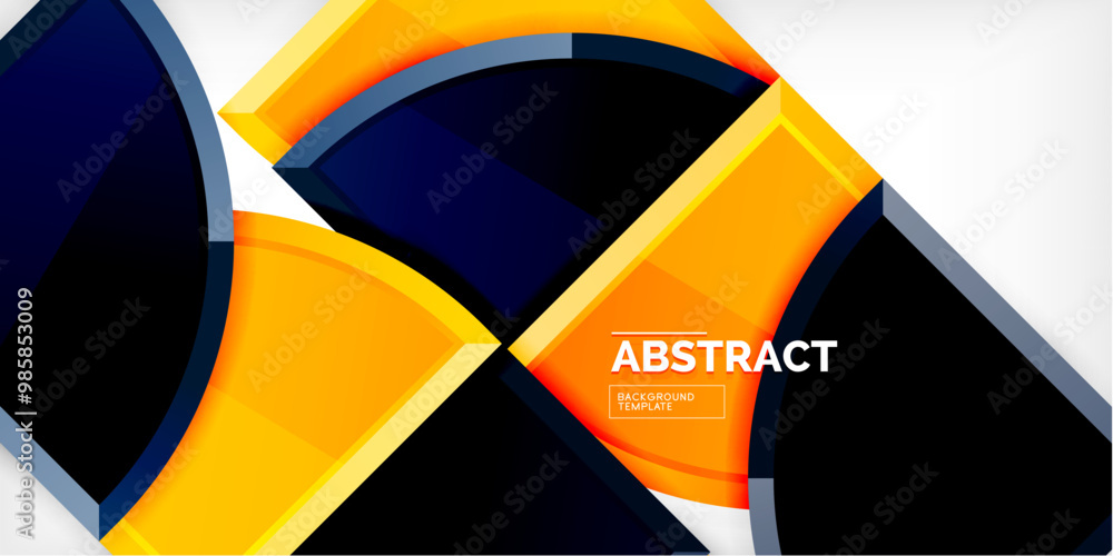 Glossy circles geometric background. Vector Illustration For Wallpaper, Banner, Background, Card, Book Illustration, landing page Glossy circles geometric background. Vector Illustration For Wallpaper, Banner, Background, Card, Book Illustration, landing page