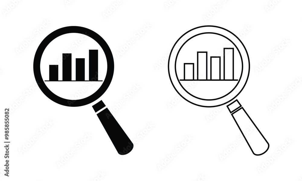 Data analitycs editable stroke and solid web icon set. Data analitycs editable stroke and solid web icon set.