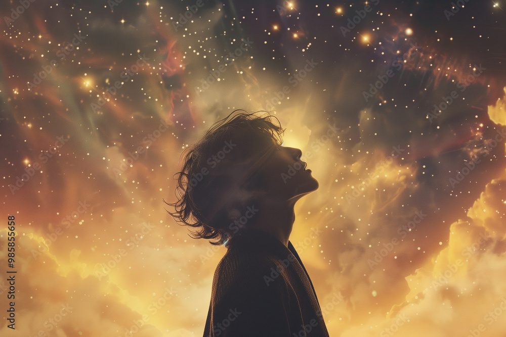 person in the space person in the space