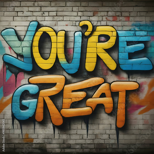 you're great