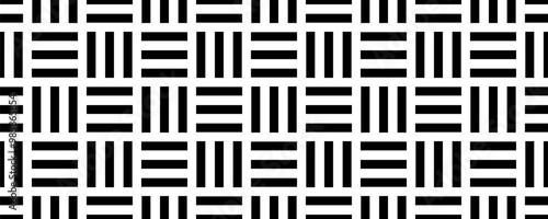 woven bamboo seamless pattern