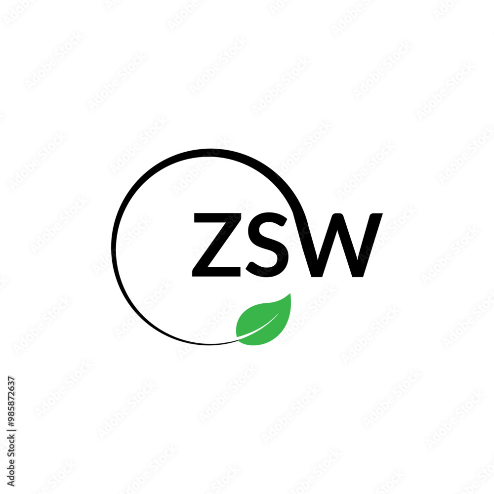 Vector Graphic Branding Letter Element. BLACK Background. ABSTRACT CREATIVE LETTER LOGO DESIGN.ZSW Logo. Vector Graphic Branding Letter Element. BLACK Background. ABSTRACT CREATIVE LETTER LOGO DESIGN.ZSW Logo.