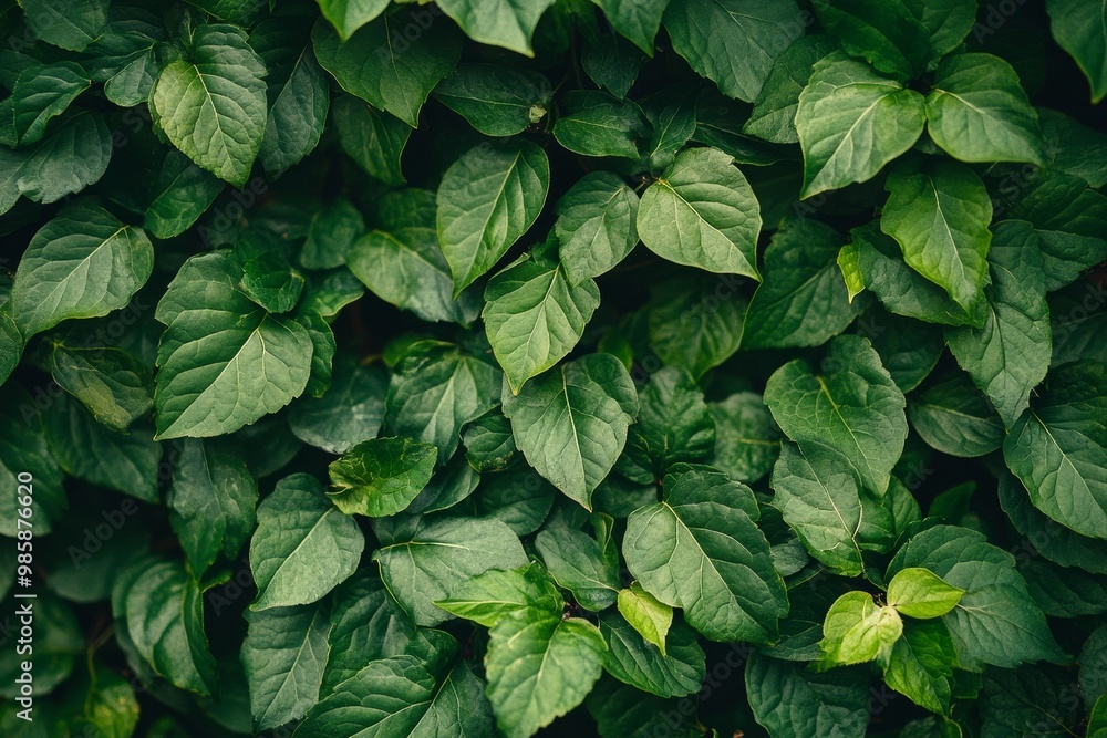 A close-up image of vibrant green leaves, showcasing a lush natural background. The dense foliage creates a sense of tranquility, abundance, and natural beauty. A close-up image of vibrant green leaves, showcasing a lush natural background. The dense foliage creates a sense of tranquility, abundance, and natural beauty.