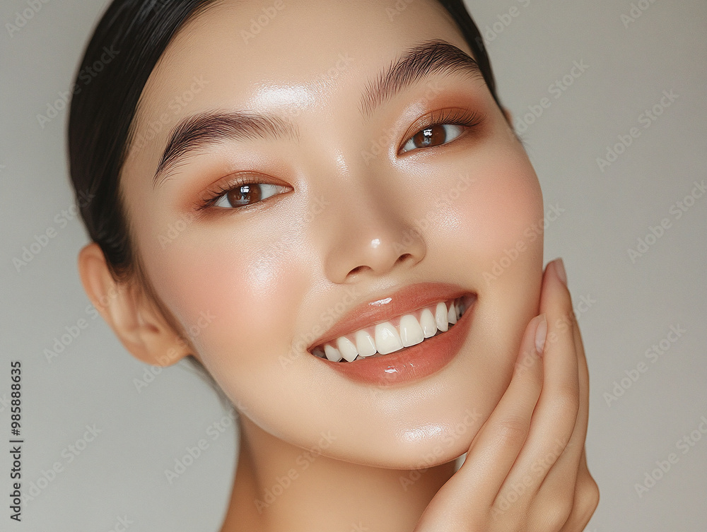 Fototapeta premium beauty portrait of a asian woman