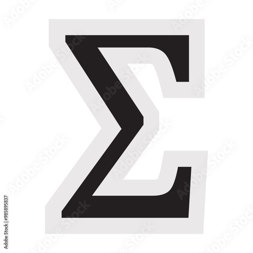 Greek Alphabet Letters Icon Set, Fraternity, Sorority Symbols, Mathematical and Scientific Vector Icons, Alpha, Beta, Gamma, Delta, Epsilon, Zeta, Eta, Theta, Iota, Kappa, Lambda, Mu, Nu, Xi, Omicron,
