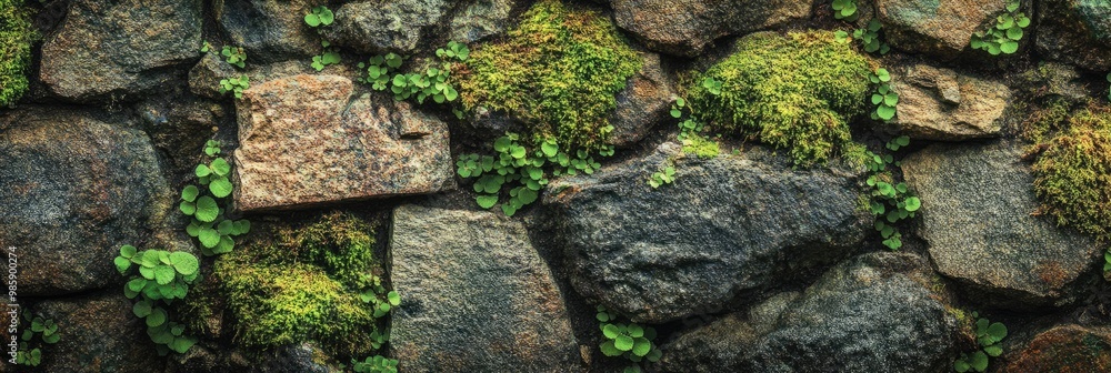 Moss - covered stone texture with vibrant green and earthy tones Moss - covered stone texture with vibrant green and earthy tones
