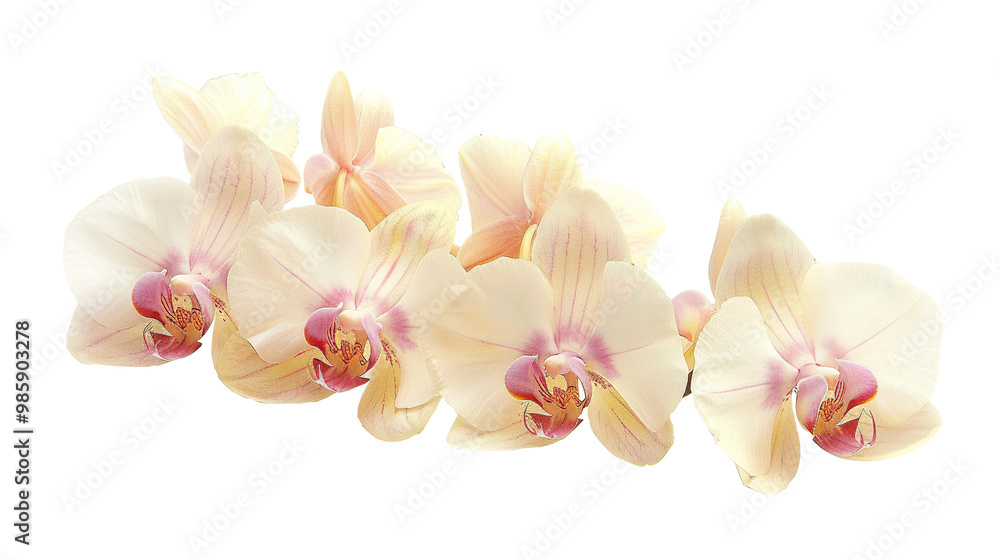 Phalaenopsis orchid flower isolated on transparent background, png Phalaenopsis orchid flower isolated on transparent background, png