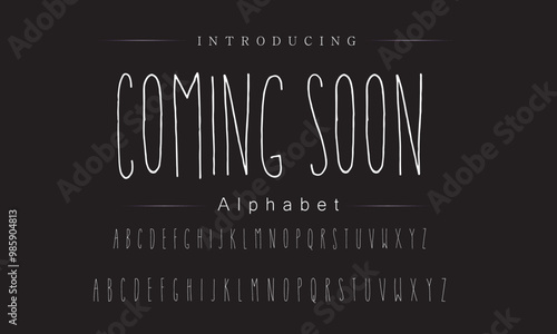 Artistic Brush Script Style