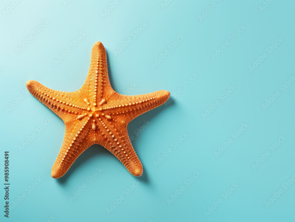 Summer coastal background with desk space showcasing various products Summer coastal background with desk space showcasing various products