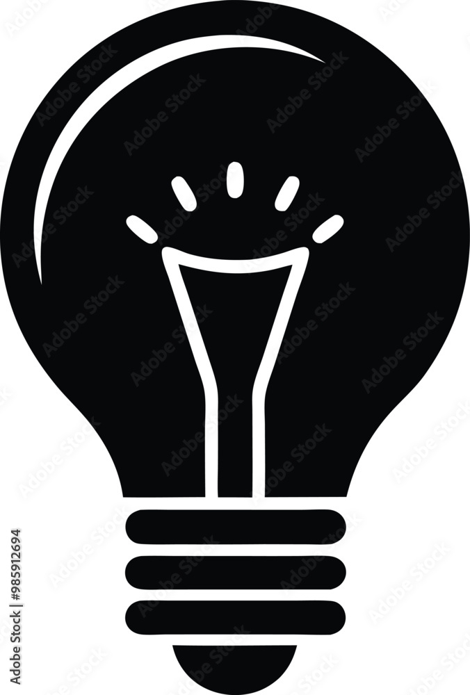 Light bulb icon, Idea lamp vector, bulb flat icon symbol
Light bulb icon, Idea lamp vector, bulb flat icon symbol