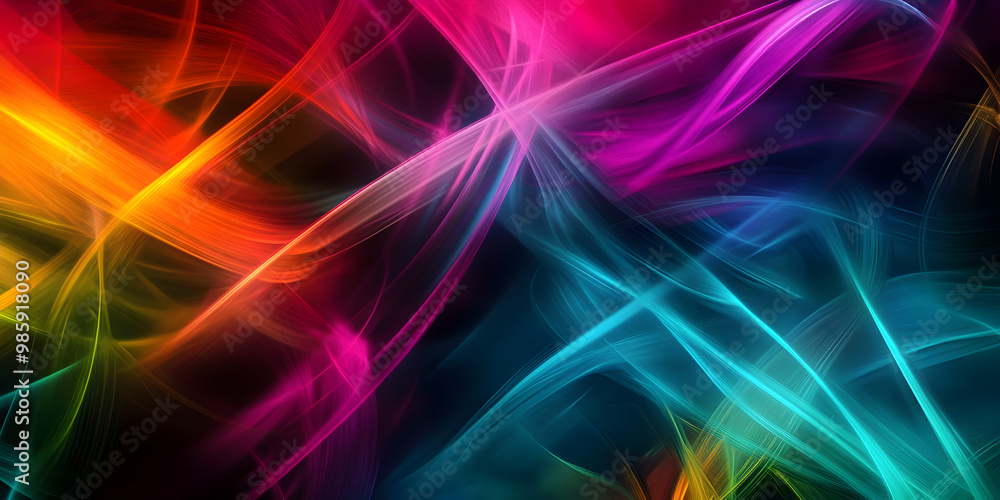 Sharp outlines contrasted against a blur of color.
Sharp outlines contrasted against a blur of color.