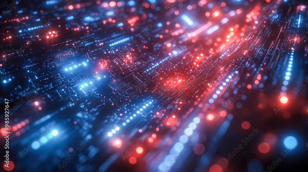 A futuristic digital network interface connecting glowing cities across the globe at night A futuristic digital network interface connecting glowing cities across the globe at night