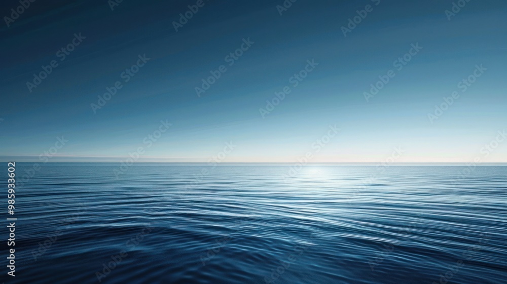 Calm Ocean Horizon Calm Ocean Horizon