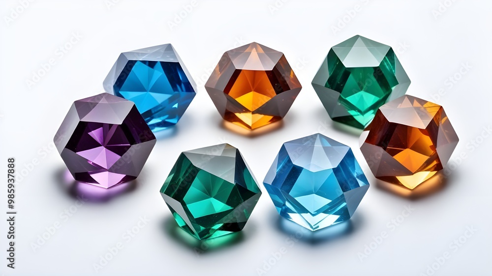hexagon gem set hexagon gem set