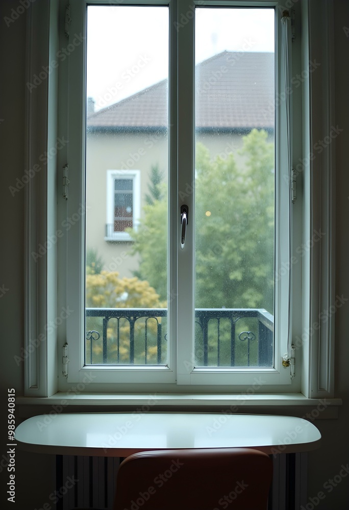 Fototapeta premium interior of a room with window