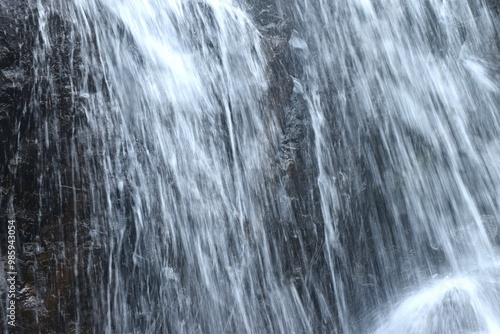 Sa Lad Dai waterfalll in forest at Banna travel location on Thailand