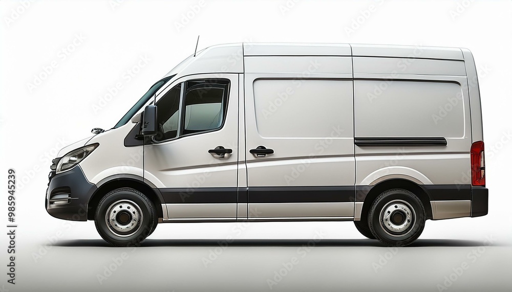 mock-up white delivery van, cargo van delivery truck vehicle template mockup isolated on white background, vintage, png mock-up white delivery van, cargo van delivery truck vehicle template mockup isolated on white background, vintage, png
