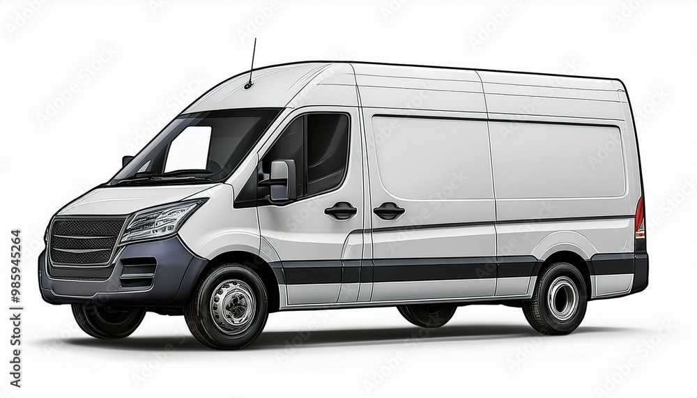 mock-up white delivery van, cargo van delivery truck vehicle template mockup isolated on white background, vintage, png mock-up white delivery van, cargo van delivery truck vehicle template mockup isolated on white background, vintage, png