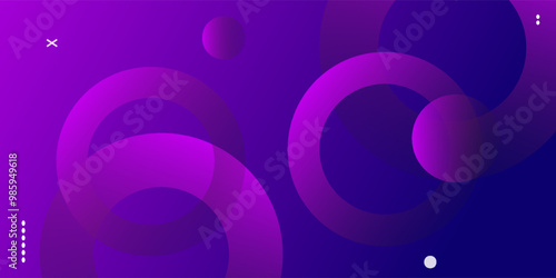 Minimal geometric background. Dynamic shapes composition