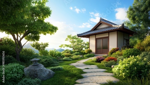 Japanese Garden House