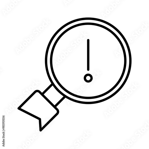 problem line icon