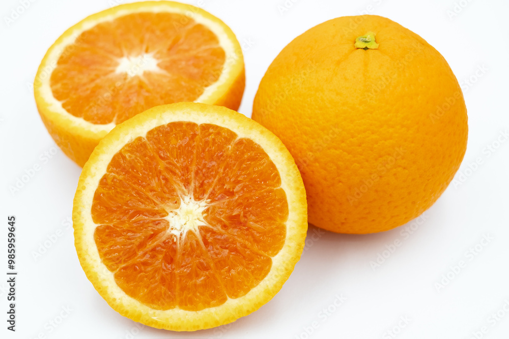 oranges isolated on white background oranges isolated on white background
