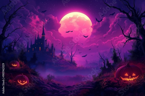 background with bats