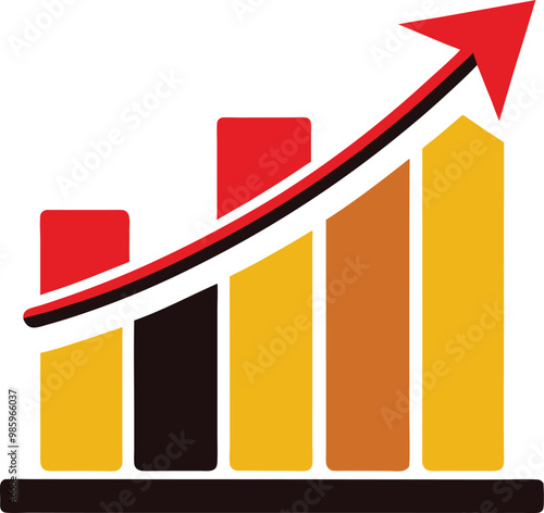 Growth Infographic Set with Vector Illustration for Visual Progress Tracking
