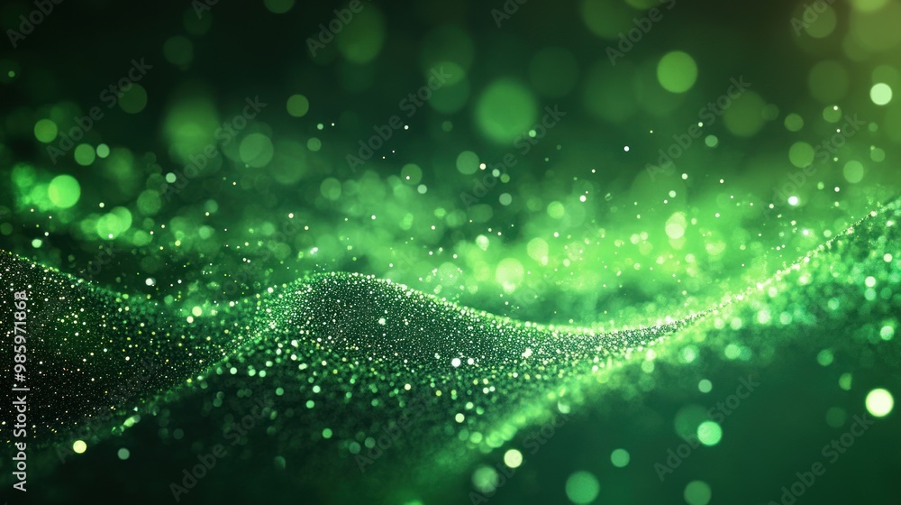 A green graphic background with digital particles scattered across, glowing faintly against the smooth surface, creating an energy-filled, futuristic aesthetic. A green graphic background with digital particles scattered across, glowing faintly against the smooth surface, creating an energy-filled, futuristic aesthetic.